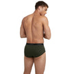 Hanes Mens 6-pack Exposed Waistband Mid-rise Briefs-underwear, White/Black, Large US 🍁 All In One Marketplace Canada