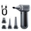 WOLFBOX MF70 Compressed Air Duster-110000 RPM Electric Air Duster with Extended Runtime, 3-Speed Rechargeable Air Blower for Keyboard, Computer, Camera, Car, Home, 5 Nozzles 🍁 All In One Marketplace Canada