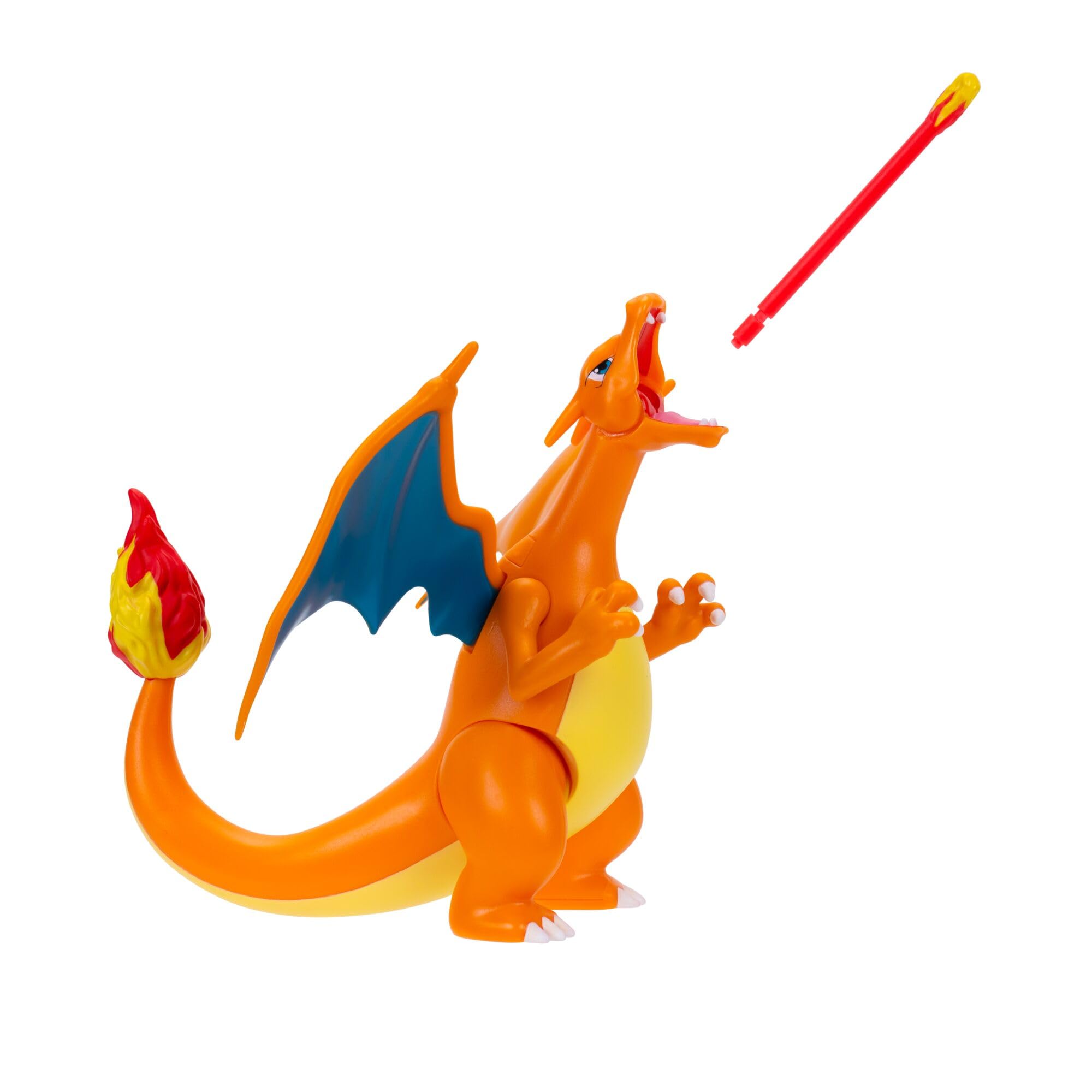 Pokemon Fire and Water Battle Pack - Includes 4.5 Inch Flame Action Charizard and 2