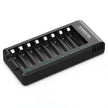 POWEROWL 8 Bay AA AAA Battery Charger for Ni-MH Rechargeable Batteries (No Adapter) 🍁 All In One Marketplace Canada