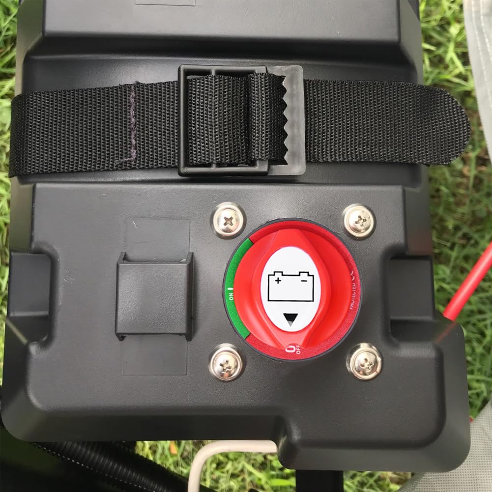 Ampper Battery Disconnect Switch, 12-48 V Battery Power Cut Master Switch Disconnect Isolator for Car, Vehicle, RV and Boat (On/Off) 🍁 All In One Marketplace Canada