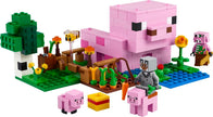 LEGO Minecraft The Baby Pig House Toy Figures and Playset - Building Minecraft Toy for Kids, Boys and Girls, Ages 7+ - with 2 Minifigures for Pretend Play - Gift Idea for Birthdays - 21268 🍁 All In One Marketplace Canada