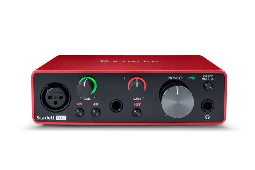 Focusrite SCARLETT-SOLO-3RD-GEN USB Audio Interface 🍁 All In One Marketplace Canada