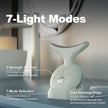 Red Light Therapy Device, 7 in 1 Neck and Face Massager, Portable Facial Massager, face massager for skin tightening and Face Lifting Device Beige 🍁 All In One Marketplace Canada