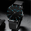 Mesh strap quartz watch