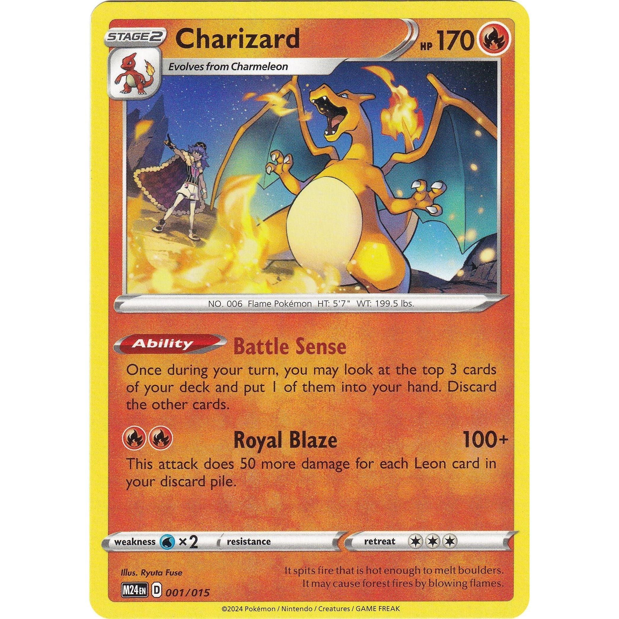 Charizard (001/015) (M24)
