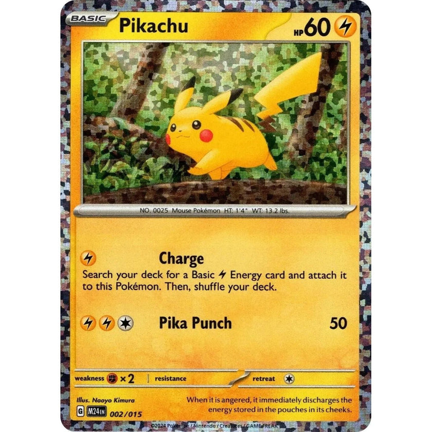 Pikachu (002/015) (M24)