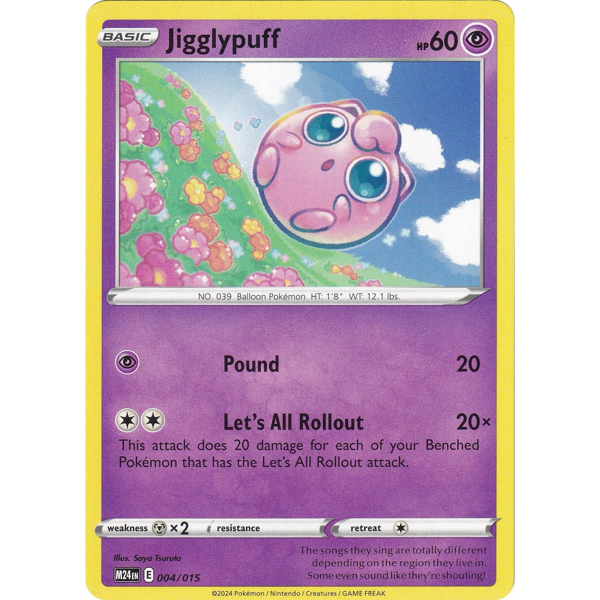 Jigglypuff (004/015) (M24)