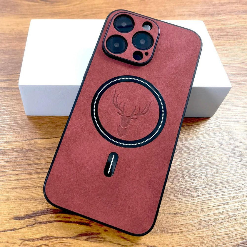 Magnetic Phone Case  Shockproof Imitation Leather Cover