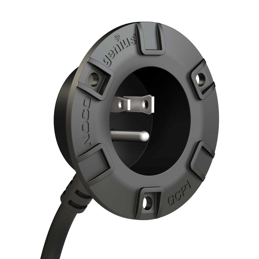 NOCO GCP1 15 Amp AC Port Plug, 125 Volt Power Inlet Socket, and Waterproof Electrical Outlet Receptacle Box with 16-Inch Integrated Outdoor Extension Cord 🍁 All In One Marketplace Canada