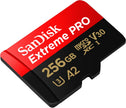 SanDisk 256GB Extreme PRO® microSD™ UHS-I Card with Adapter C10, U3, V30, A2, 200MB/s Read 140MB/s Write SDSQXCD-256G-GN6MA 🍁 All In One Marketplace Canada