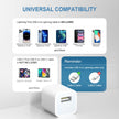 iPhone Charger Fast Charging [Apple MFi Certified] 3 Pack USB A Charger Block with 6ft USB A to Lightning Cable Compatible with iPhone 14 13/12/11/XS/XR/X 8 7/iPad 🍁 All In One Marketplace Canada