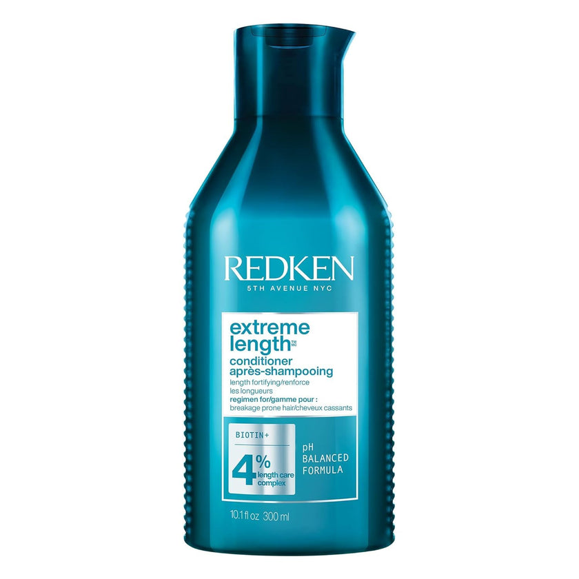 Redken Extreme Length Conditioner | Infused With Biotin and Castor Oil | Promotes Healthy Hair | Fortifies, Strengthens & Conditions Hair 🍁 All In One Marketplace Canada