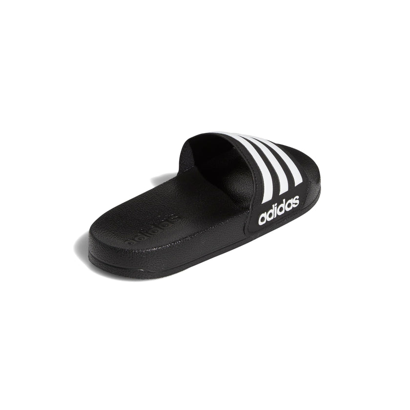 adidas Unisex Kids Adilette Shower, Core Black/White/Core Black, 5/Big Kid 🍁 All In One Marketplace Canada