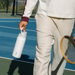 Owala FreeSip Insulated Stainless Steel Water Bottle with Straw for Sports and Travel, BPA-Free, 40-oz, Shy Marshmallow 🍁 All In One Marketplace Canada