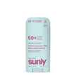 ATTITUDE Baby Mineral Sunscreen Stick SPF 50, Broad Spectrum Zinc Oxide, EWG Verified, Non-Nano, Mess-Free Stick for Face & Body, Lightweight Non-Greasy, Vegan, Unscented, 60 grams 🍁 All In One Marketplace Canada