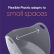 Litter Genie Cat Litter Box in Flexible Plastic with Handles, High Walls 🍁 All In One Marketplace Canada