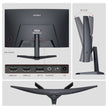 KOORUI 24 Inch Curved Gaming Monitor, 180Hz 1080P 1500R, Adaptive Sync, HDR 🍁 All In One Marketplace Canada