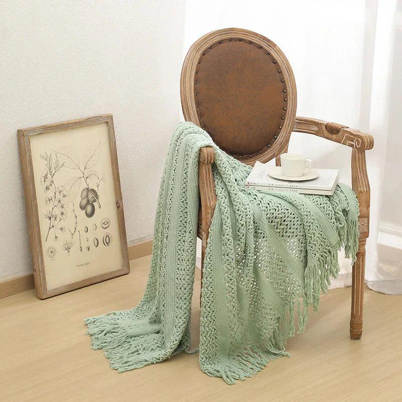 Nordic Sofa Blanket Cover Blanket Knitted Blanket Homestay Hotel Throw Blanket