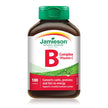 Jamieson Vitamin B Complex and Vitamin C 500 mg, with Folate for Cellular Health, Supports Energy Production, Metabolism, and Immune Health. Vegetarian, Gluten-Free, 100 Caplets, Proudly Canadian 🍁 All In One Marketplace Canada