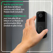 Blink Video Doorbell – Head-to-toe HD view, two-year battery, simple setup. Sync Module Core included – System (Black) 🍁 All In One Marketplace Canada