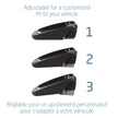 Maxi Cosi Mico Infant Car Seat Base - Compatible with All Mico Infant Car Seats, Adjustable, Anti-Rotation Stability Leg, Integrated Belt Lockoff, Self-Retracting One-Click UAS System, Black 🍁 All In One Marketplace Canada