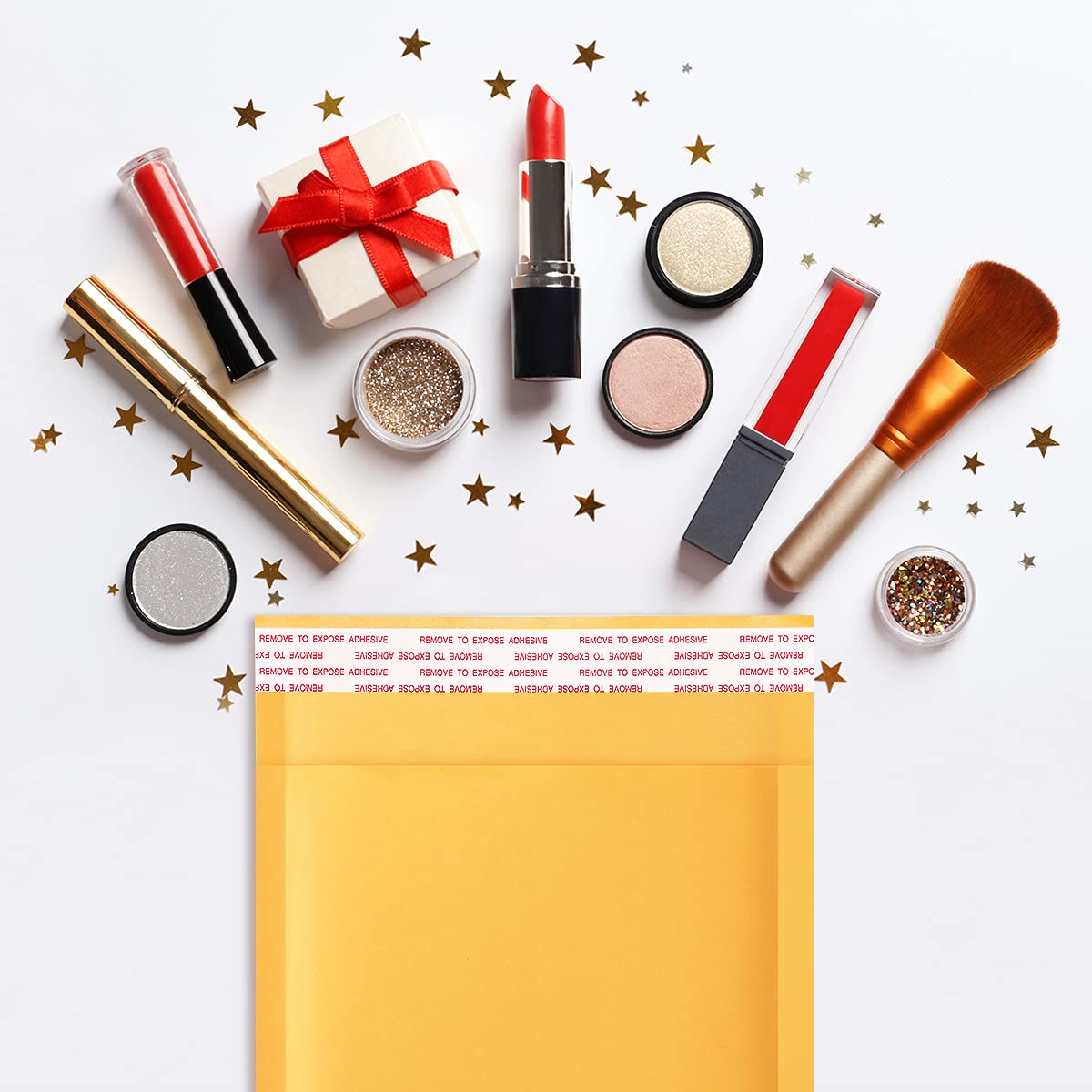 UCGOU Kraft Bubble Mailers 4x8 Inch 50 Pack Usable Size 4x7 Inch Yellow Padded Envelopes #000 Small Business Mailing Package Self Sealing Tear Resistant Boutique Bulk Mail Shipping Bags Bubble Mailers 🍁 All In One Marketplace Canada