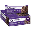 Quest Nutrition Double Chocolate Chunk Protein Bar, High Protein, High Fibre, Low Sugar, Keto Friendly, 20g Protein, 1g Sugar, 12ct 🍁 All In One Marketplace Canada