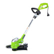 Greenworks 5.5 Amp 15″ Electric String Trimmer/Edger –Auto Dual Line Feed, Adjustable Handle, Rotating Head & Lightweight for Home Yard, Lawn Edges, Driveway, Fence Lines & Garden Borders Maintenance 🍁 All In One Marketplace Canada