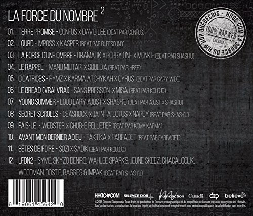 Variés / HHQC.com: La force du nombre 2 - CD