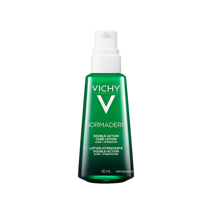 Vichy Face Cream for Acne-Prone Skin, Normaderm Double-Action Anti-Acne Face Moisturizer with Salicylic Acid, Oil-Free, Non-Comedogenic, Hypoallergenic, & Paraben-Free, 50mL 🍁 All In One Marketplace Canada