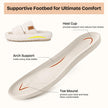 EverFoams Womens Fuzzy Open-toe Slippers Soft Comfy Memory Foam Indoor House Shoes Vanilla Ice,7-8 US 🍁 All In One Marketplace Canada