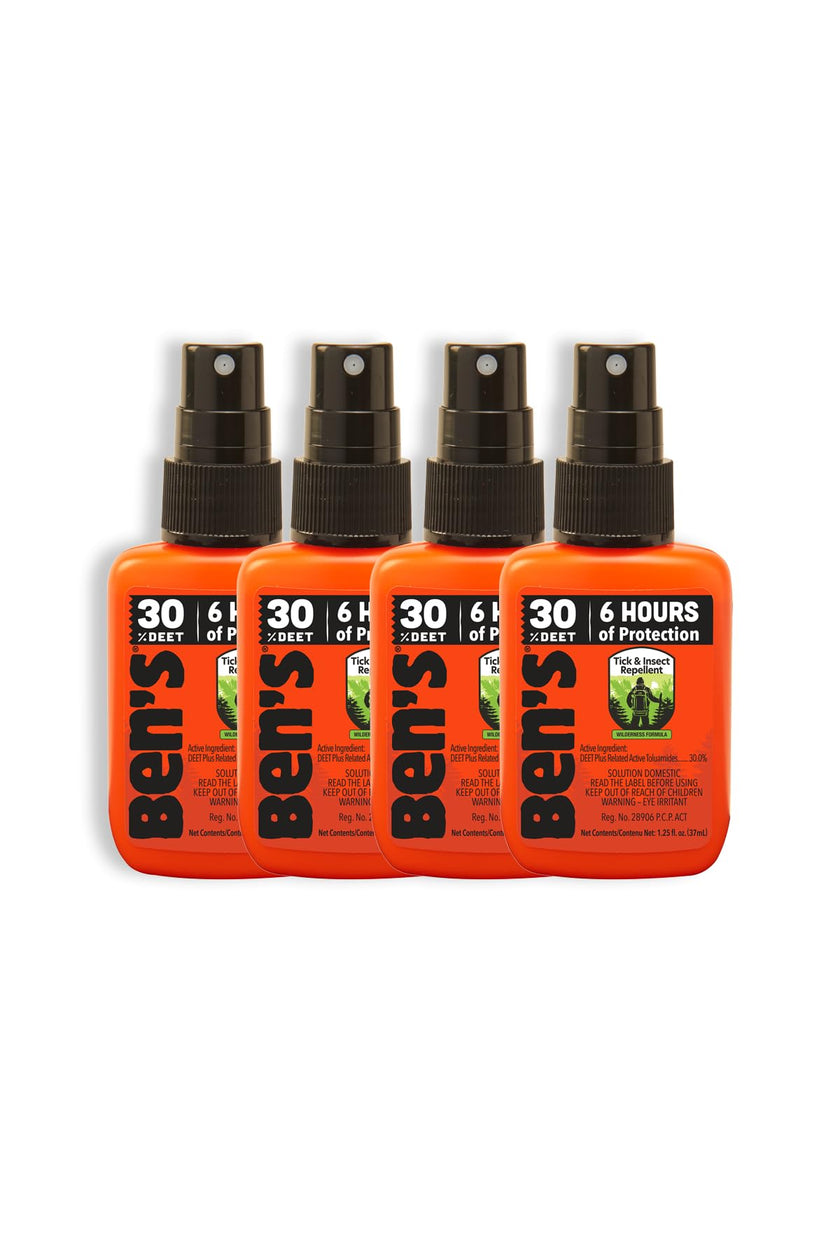 Ben's 30% DEET Mosquito, Tick and Insect Repellent, 37ml Pump, Pack of 4 🍁 All In One Marketplace Canada