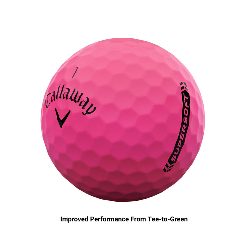 Callaway Golf Supersoft Golf Balls (2023, Pink) 🍁 All In One Marketplace Canada