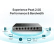 TP-Link TL-SG108S-M2 | 8-Port 2.5G Multi-Gigabit Unmanaged Network Switch, Ethernet Splitter | 2.5G Bandwidth | Plug & Play | Desktop/Wall-Mount | Fanless Metal Design | Limited Lifetime Protection 🍁 All In One Marketplace Canada