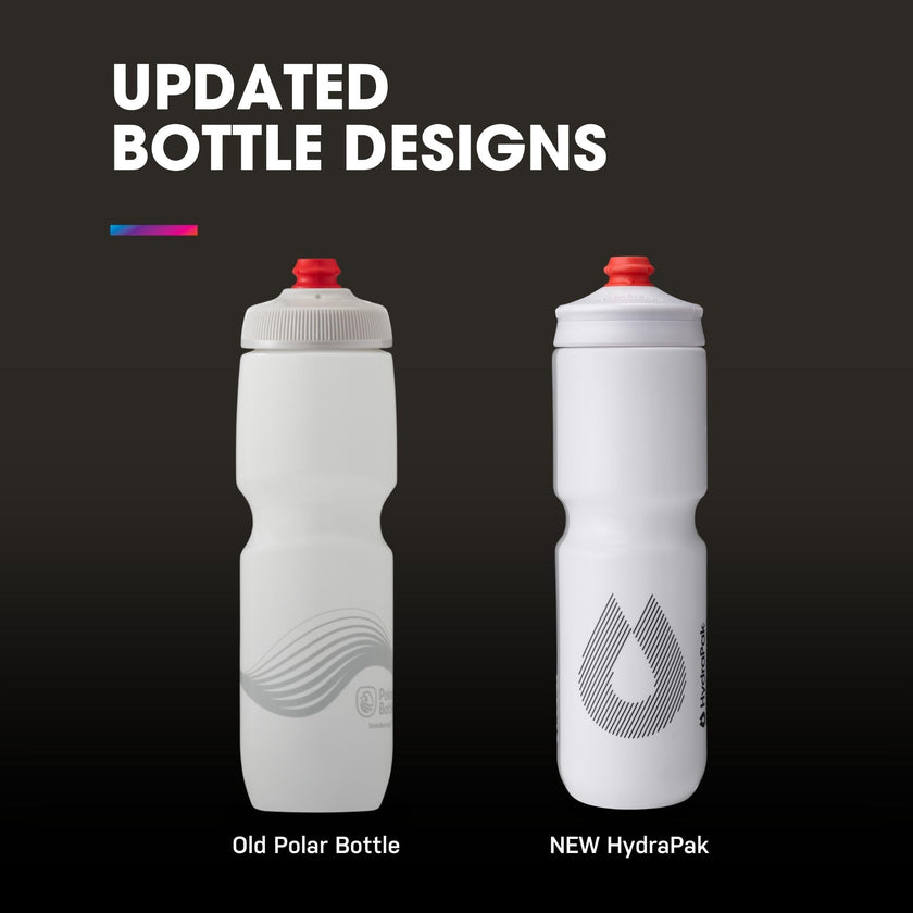 HydraPak Breakaway Surge Lightweight Bike Water Bottle (25oz, White) 🍁 All In One Marketplace Canada