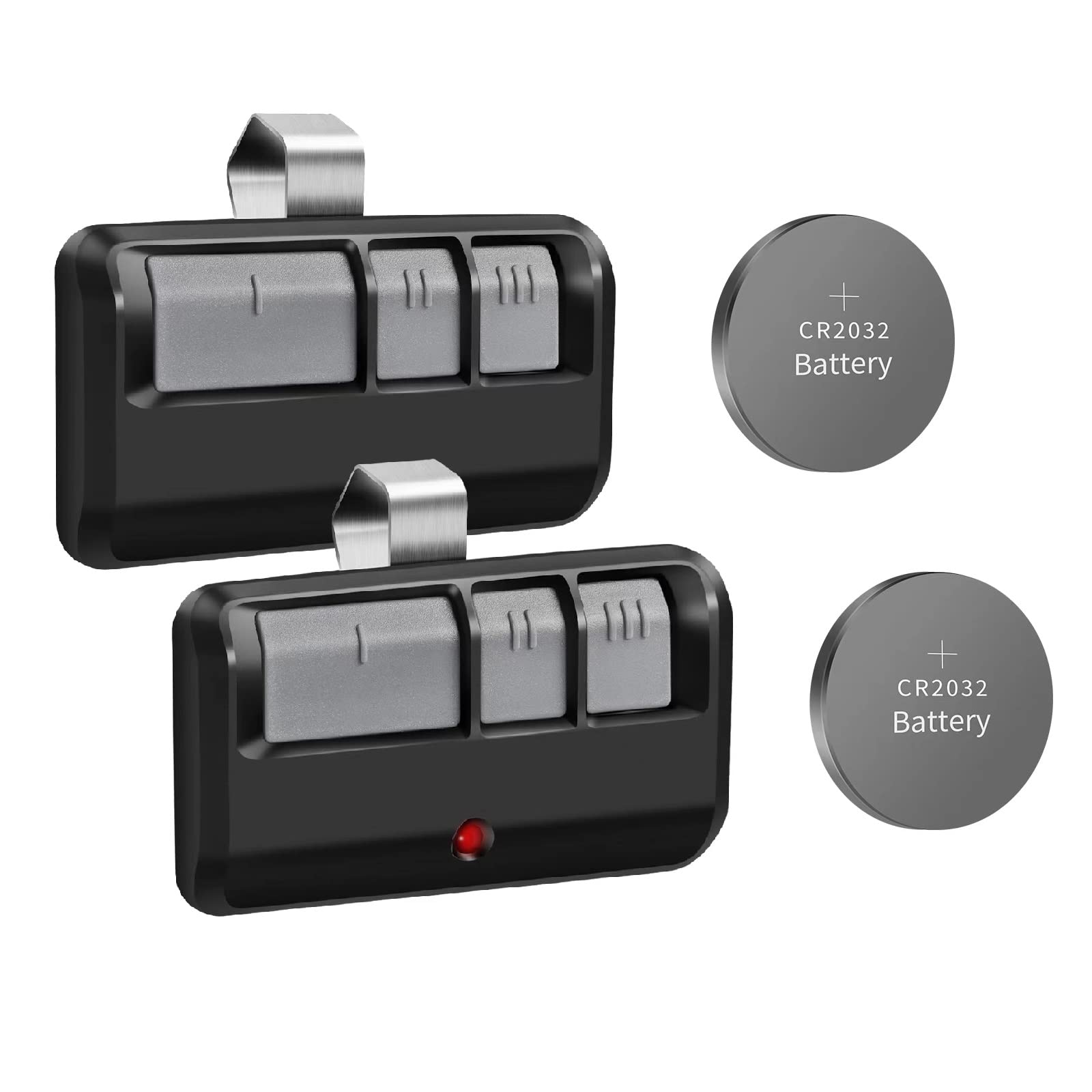 2 for LiftMaster Chamberlain Craftsman Universal Garage Door Opener Remote 893MAX 893LM 971LM 373LM,2 Visor Clip,1993 to Present 🍁 All In One Marketplace Canada