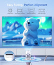Magcubic Projector 4K with WiFi and Bluetooth, Mini Portable Projecteur with Auto Keystone, Outdoor Movie for Bedroom,200 ANSI,180 Degree Rotation,Built-in Apps (Manual Focus & HY300PRO+) 🍁 All In One Marketplace Canada