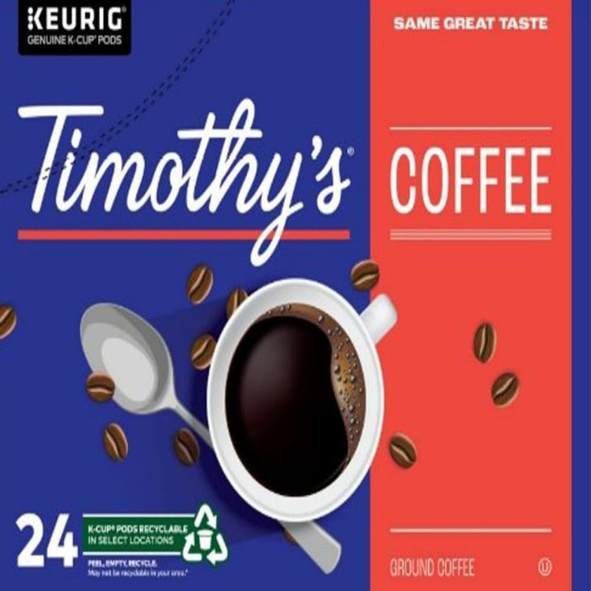 Timothy's German Chocolate K-Cup Coffee Pods, 24 Count For Keurig Coffee Makers 🍁 All In One Marketplace Canada