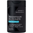 Sports Research® Magnesium Glycinate - Supports Bone Development & Muscle Function | 160mg of Chelated Elemental Magnesium w/Coconut MCT Oil | Non-GMO, Gluten & Soy Free - Liquid Softgels | 60 Count 🍁 All In One Marketplace Canada