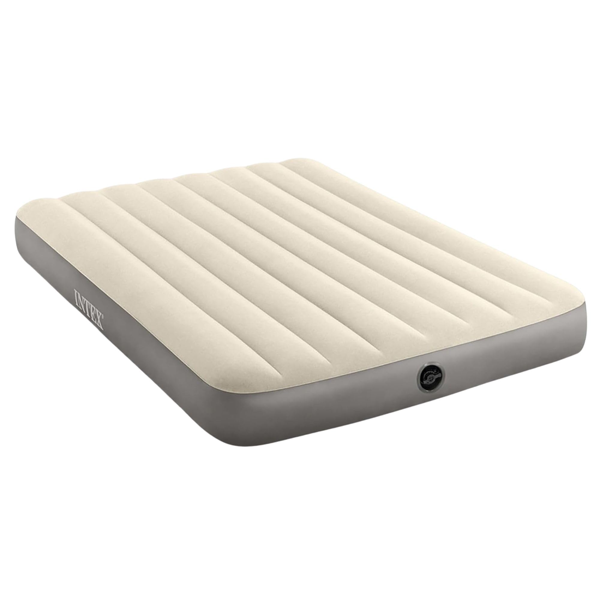 INTEX 64102E Dura-Beam Standard Single-High Air Mattress: Fiber-Tech – Full Size – 10in Bed Height – 600lb Weight Capacity – Pump Sold Separately 🍁 All In One Marketplace Canada