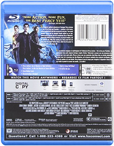 Percy Jackson: Sea of Monsters - Blu-Ray/DVD
