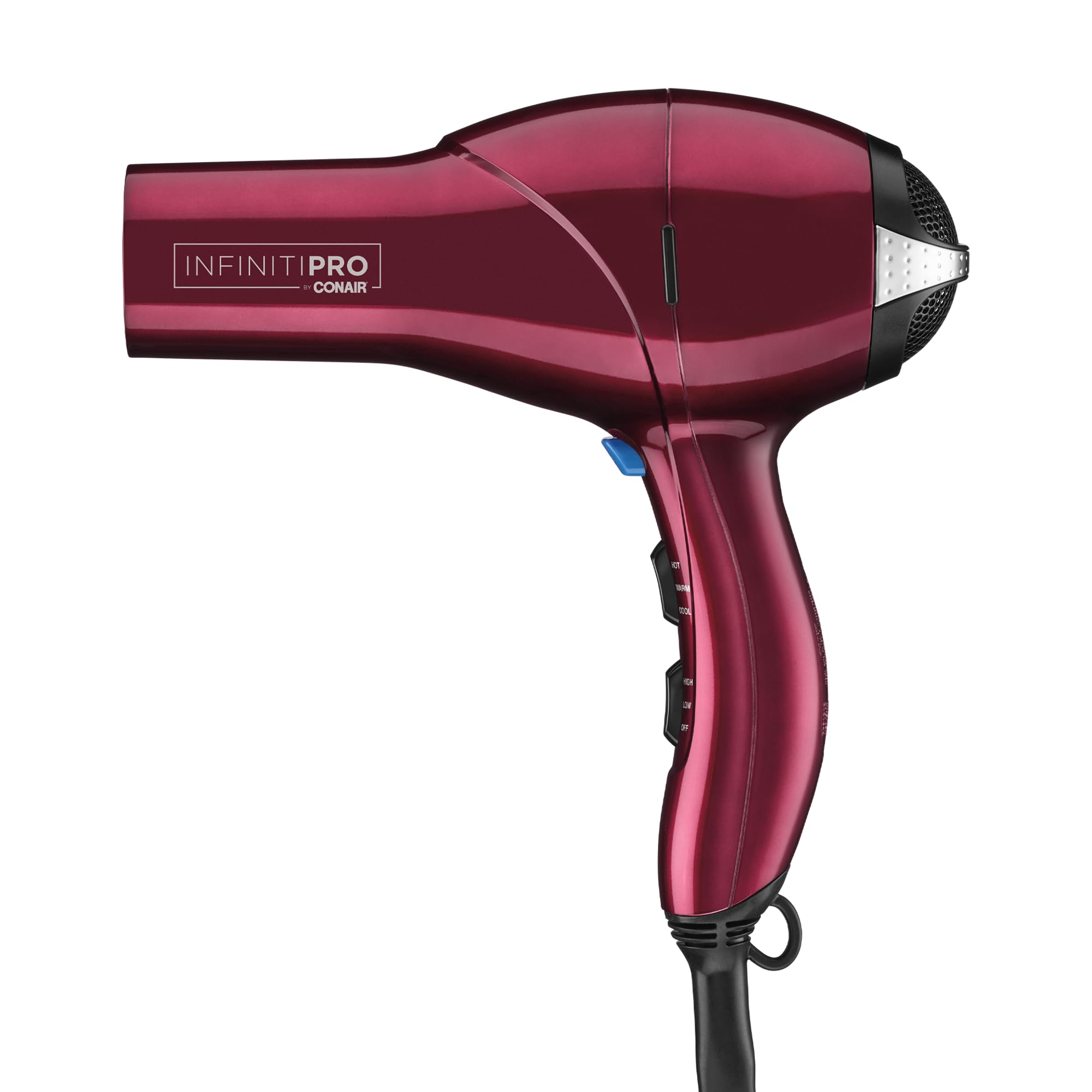 INFINITIPRO BY CONAIR 1875 Watt Salon Performance AC Motor Styling Tool/Hair Dryer, Burgundy Blow Dryer 🍁 All In One Marketplace Canada