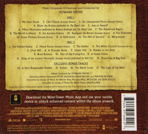 Soundtrack / The Hobbit: An Unexpected Journey (Special Edition) - CD (Used)