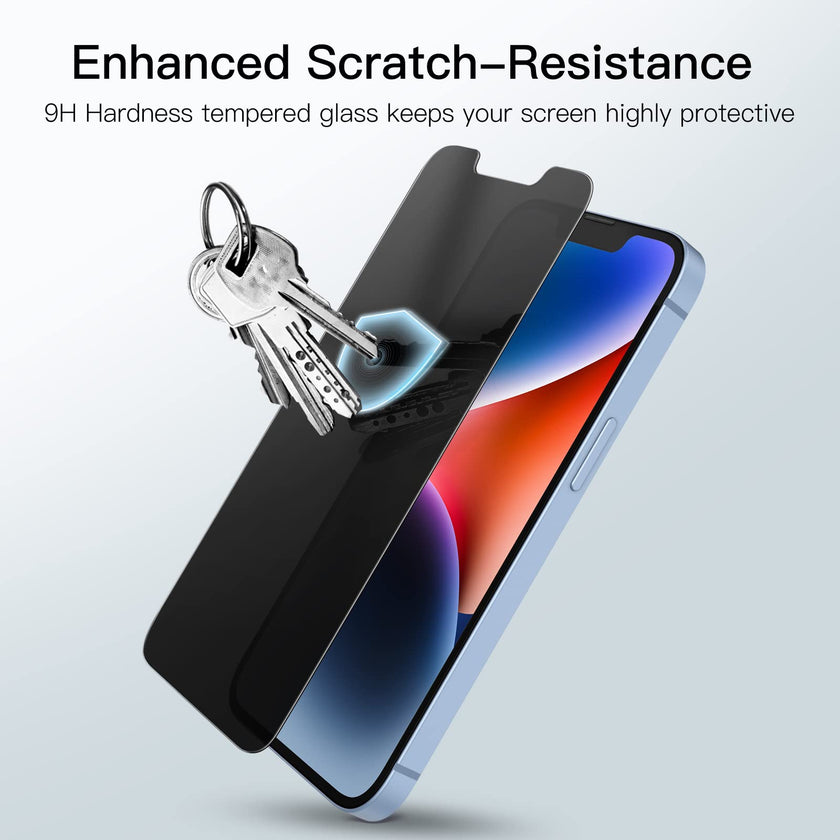 JETech Privacy Screen Protector for iPhone 17e (2026) / iPhone 16e / iPhone 14, Anti Spy Tempered Glass Film, 6.1-Inch Display, 2-Pack 🍁 All In One Marketplace Canada