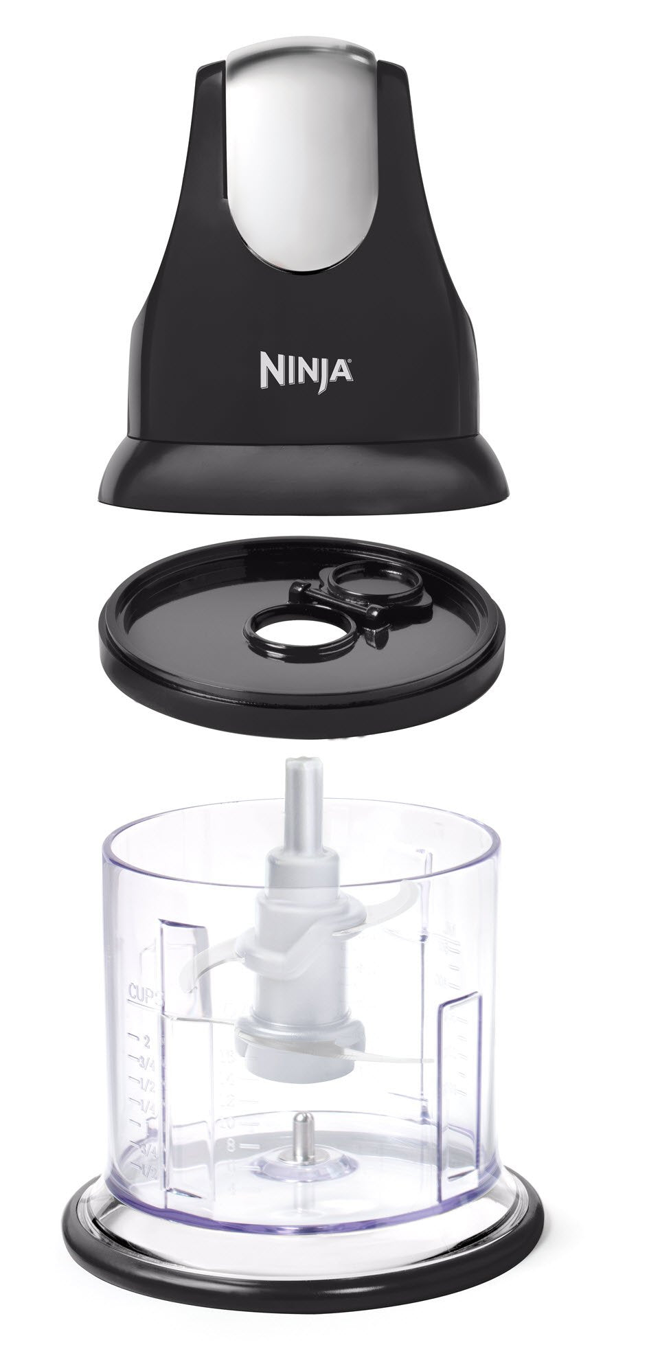 Ninja NJ100C, Express Chop For Chopping, Mincing, and Pureeing, Black, 200W (Canadian Version) 16oz 🍁 All In One Marketplace Canada