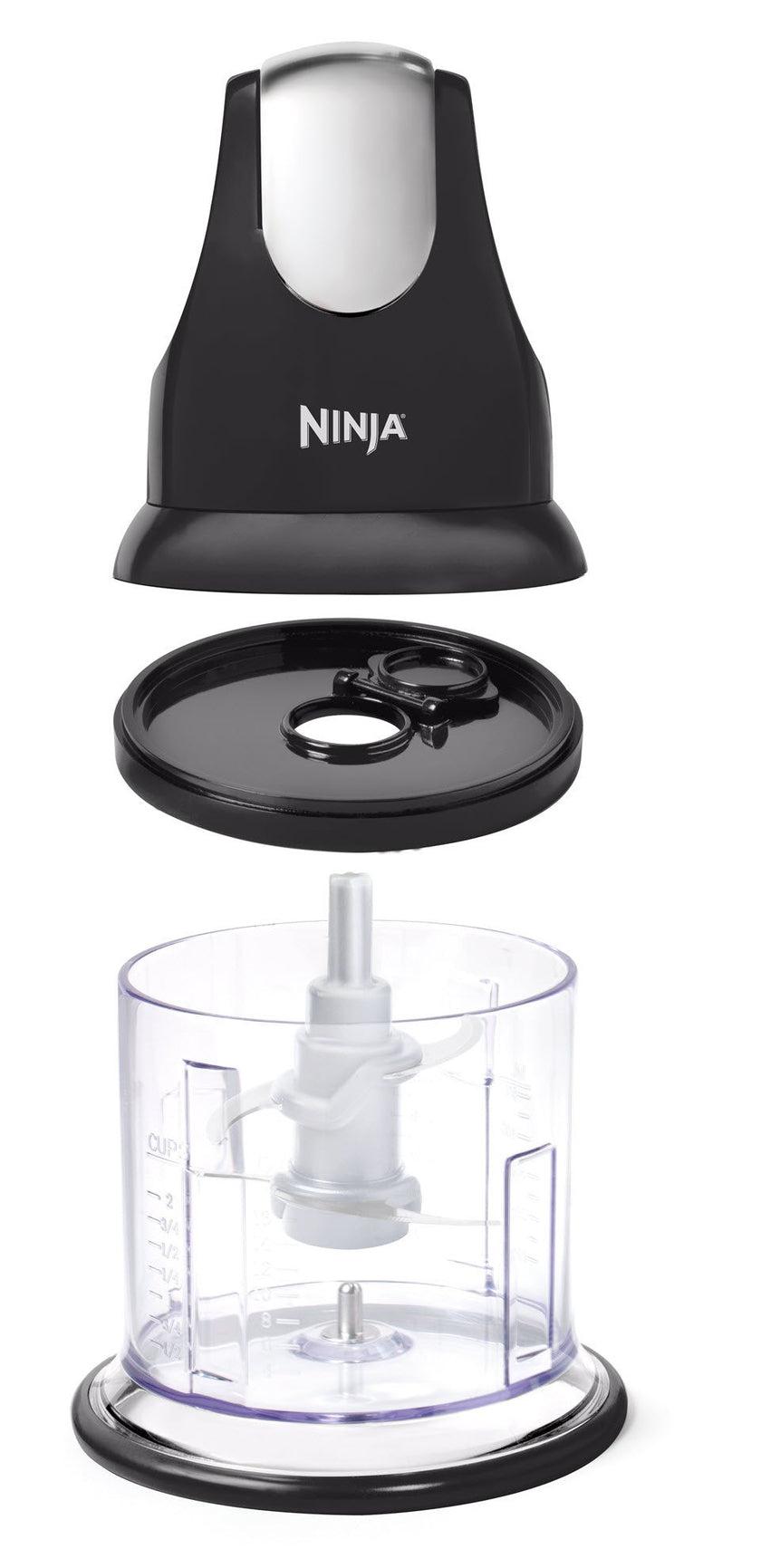 Ninja NJ100C, Express Chop For Chopping, Mincing, and Pureeing, Black, 200W (Canadian Version) 16oz 🍁 All In One Marketplace Canada