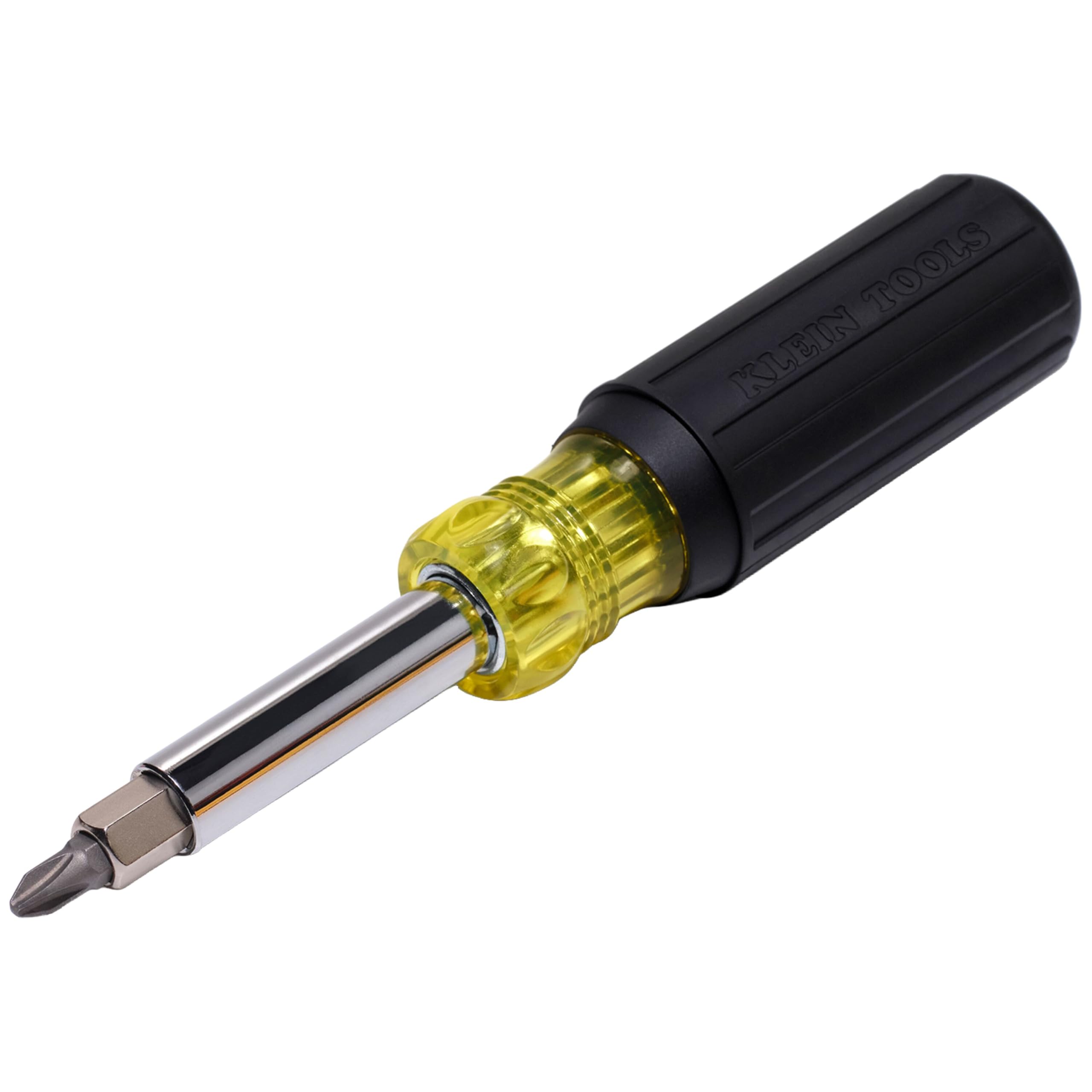 Klein Tools 32500 11-in-1 Screwdriver/Nut Driver Set, 8 Bits (Phillips, Slotted, Torx, Square), 3 Nut Driver Sizes, Cushion Grip Handle 🍁 All In One Marketplace Canada
