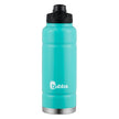 bubba Trailblazer Stainless Steel Water Bottle with Push Button Lid, 40 oz (1.18 L), Vacuum-Insulated, Rubberized Island Teal 🍁 All In One Marketplace Canada