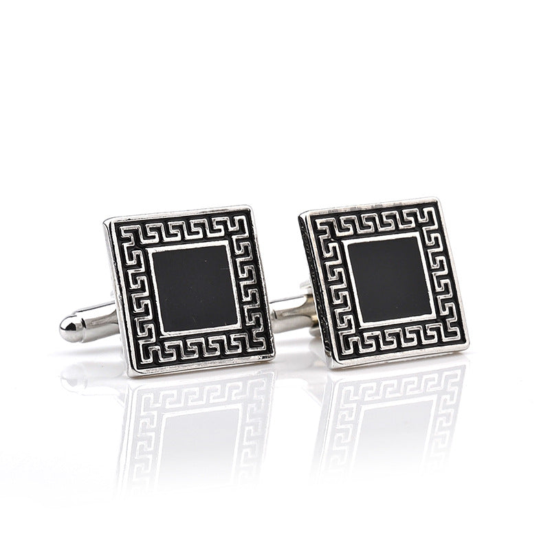 Men's French Shirt Cufflinks – 8 Styles Metal & Velvet Business Cufflinks | Canada & USA